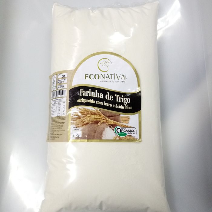 Farinha de Trigo Branca Orgânica