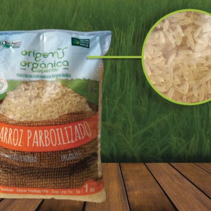Arroz Parboilizado Orgânico - Origem Orgânica