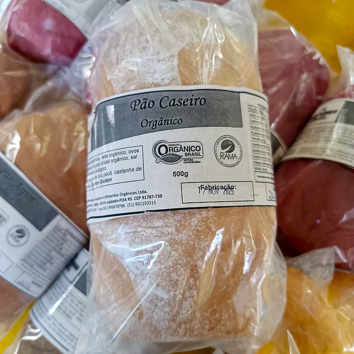 Pão Caseiro Orgânico