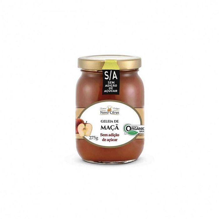 Geleia de Maçã Orgânica - sem adição de açúcar