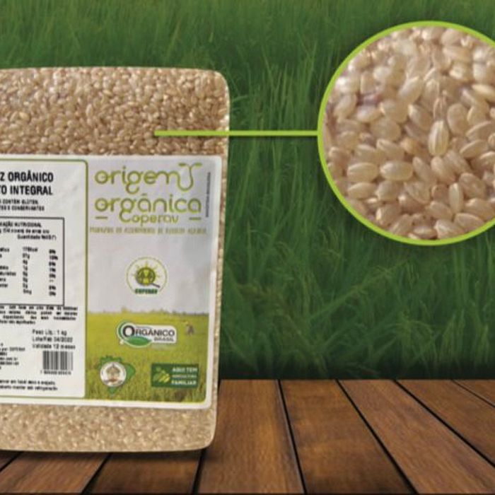 Arroz Cateto Integral Orgânico - Origem Orgânica