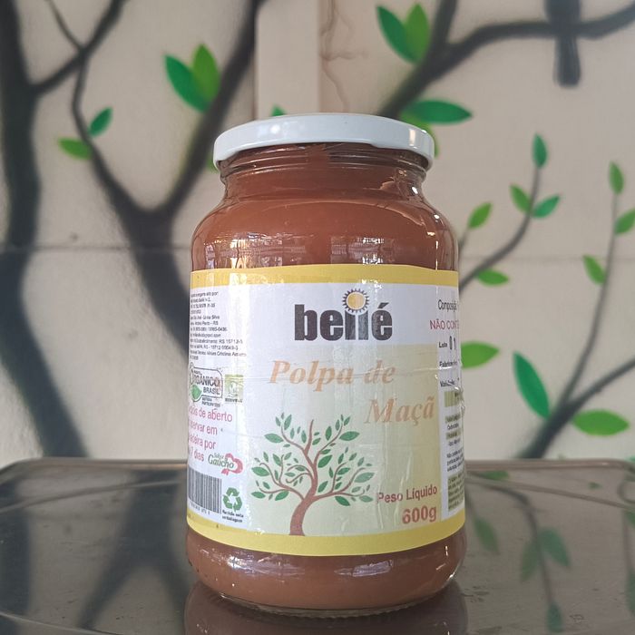 Polpa de Maçã Orgânica