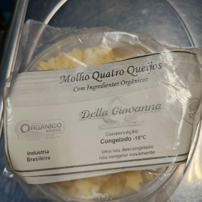 Molho Quatro Queijos Orgânico