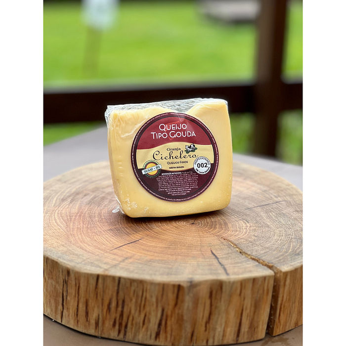 Queijo Gouda - Granja Cichelero (± 400g)