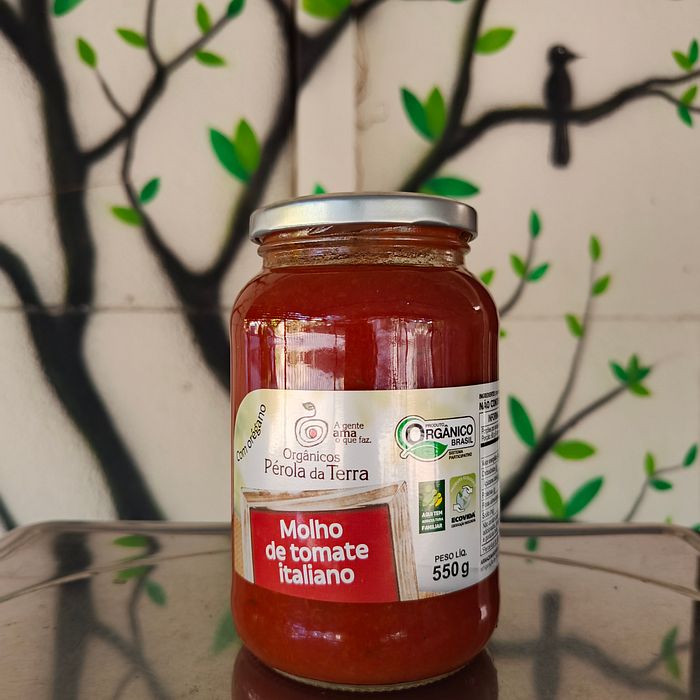 Molho de Tomate Orgânico c/ Orégano