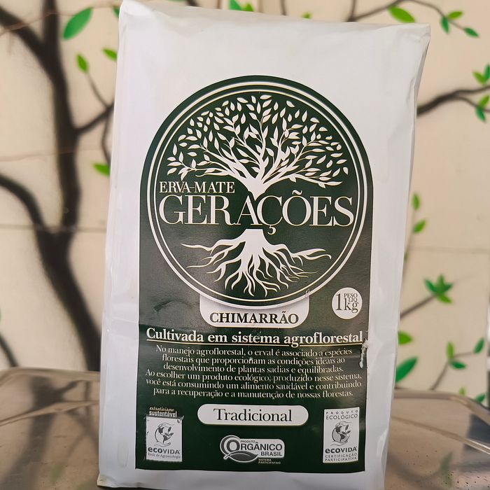 Erva-Mate Tradicional Orgânica - Gerações