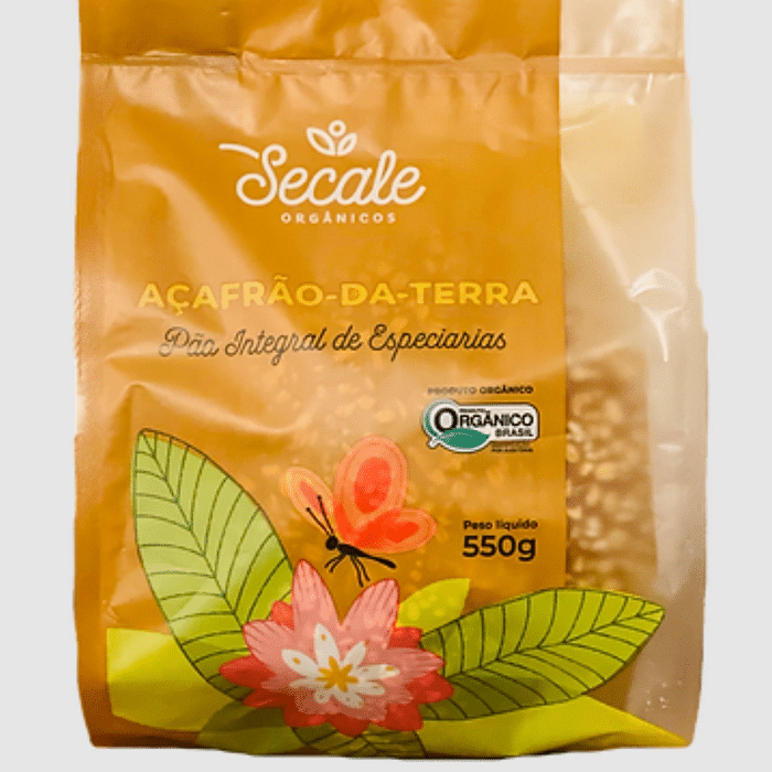 Pão Açafrão da Terra Orgânico