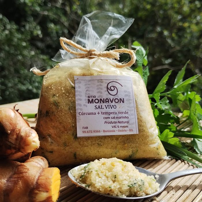 Sal vivo de cúrcuma (200g)