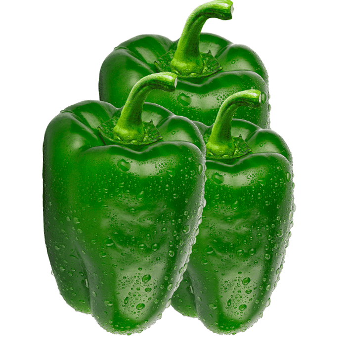 Pimentão Verde Orgânicos - em média 500g