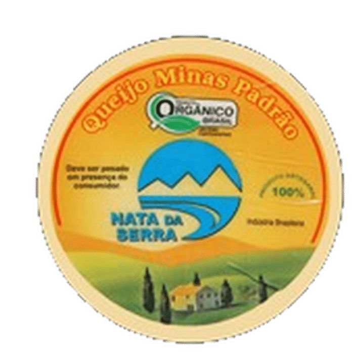 Queijo Minas Padrão Orgânico - NATA DA SERRA
