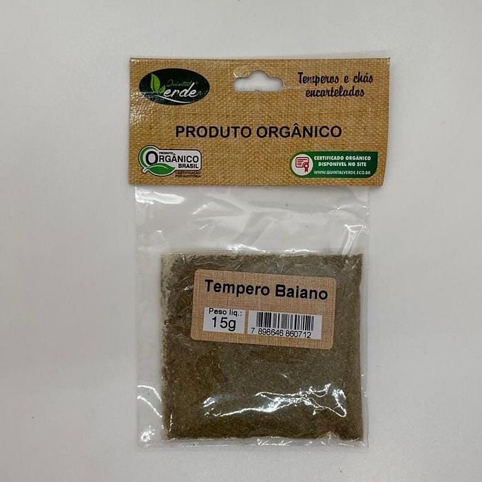 Tempero Baiano Orgânico - Quintal Verde