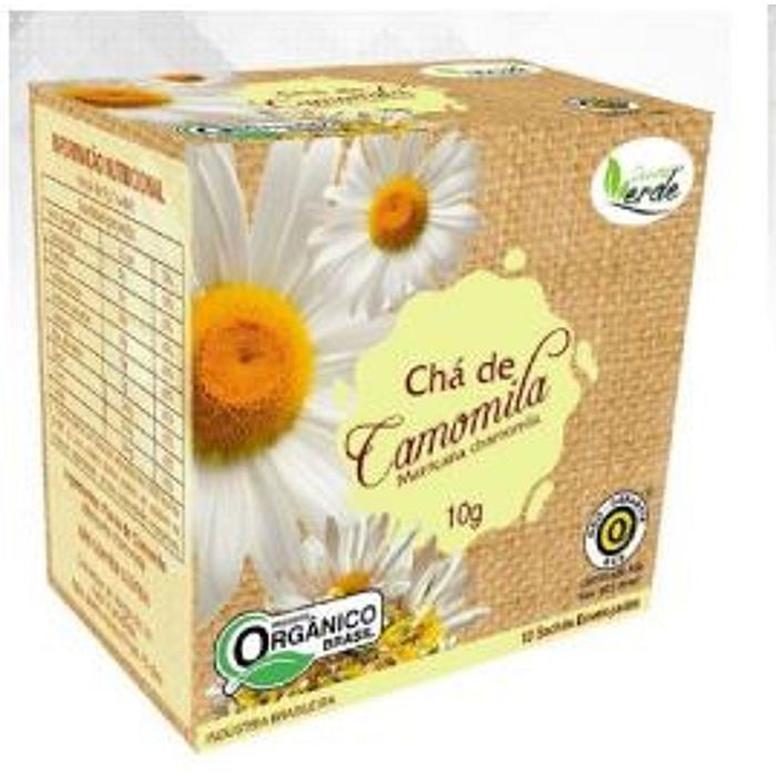 Cha Camomila Orgânico - Quintal Verde