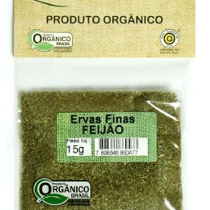 Ervas Finas para Feijão Orgânico - 15 G - Quintal Verde