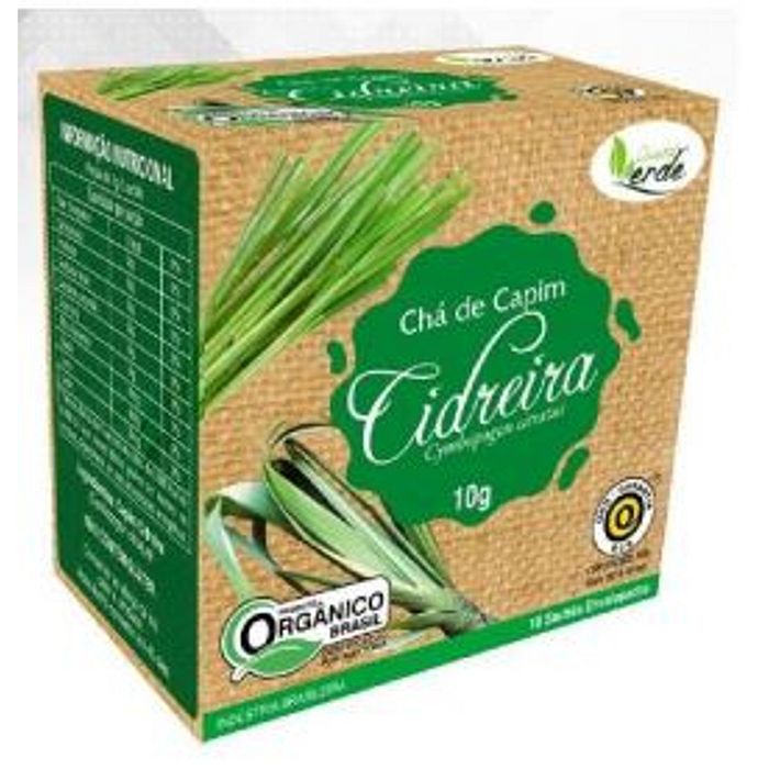 Chá Capim Cidreira Orgânico - Quintal Verde
