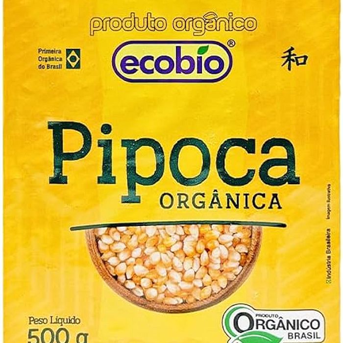 Milho de Pipoca Orgânico  - ECOBIO