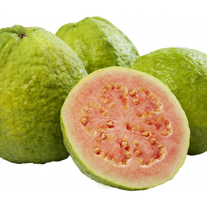 Goiaba Vermelha Orgânica - KG  (VAI SER VENDIDO NO PACOTE COM EM MEDIA 3 A 4 UNIDADES)  VALOR FINAL MUDA