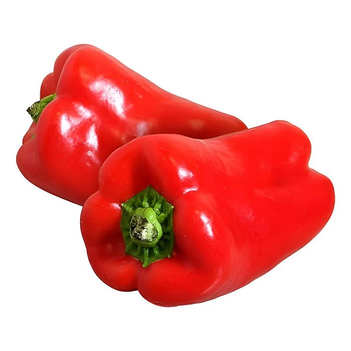 Pimentão Vermelho Orgânico - KG - VALOR  POR KG. VALOR FINAL MUDA