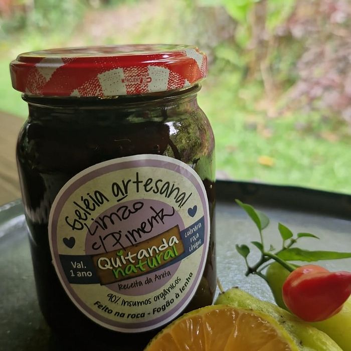 Conserva de limão bilimbi c/ pimenta - Quitanda Natural