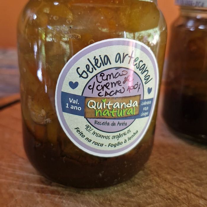 Geleia de Limão Galego c/ creme de cacau - QN