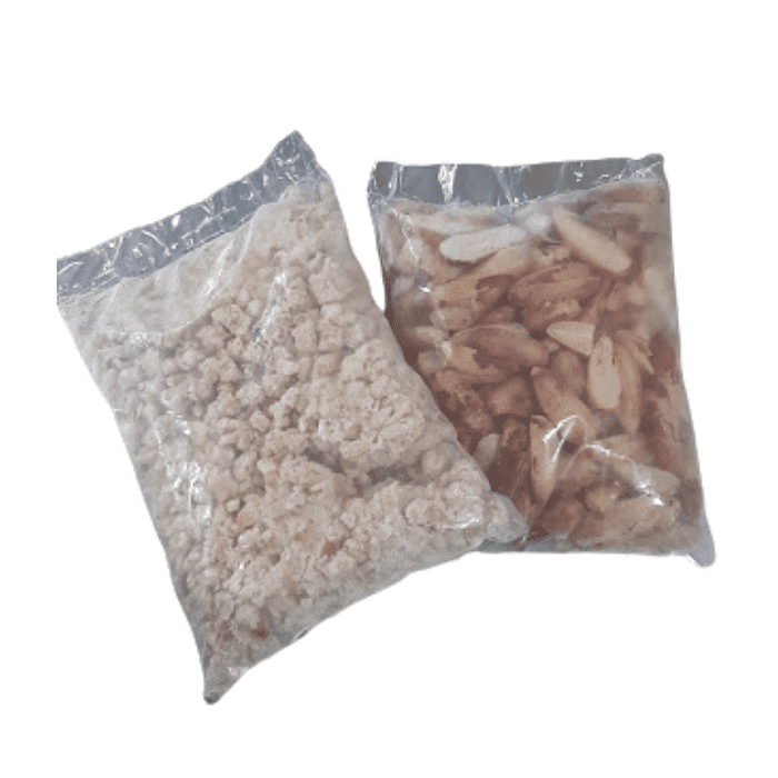 Pinhão cozido moido para paçoca 500g