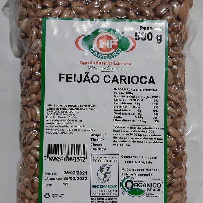 GELEIA DE BERGAMOTA  HF Carraro - Agroindústria de Produtos Orgânicos