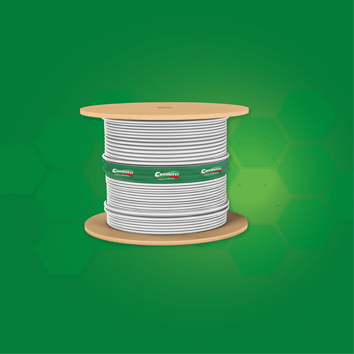 CABO MULTICAMERAS 4P (P/USO CFTV) BIPOLAR BC BB 300M + 2X1,00MM2 (F)