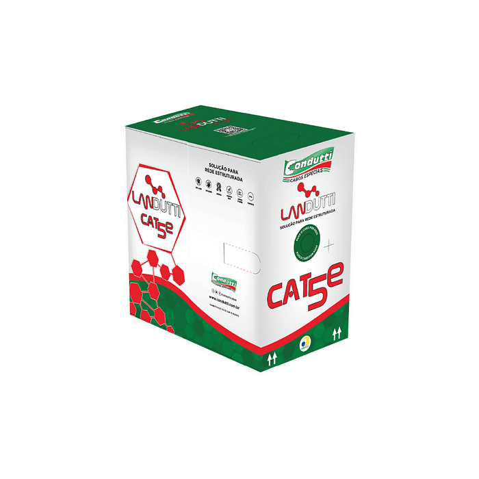 CABO LANDUTTI CAT5E UTP CMX 4PX24AWG AZ RL 100M