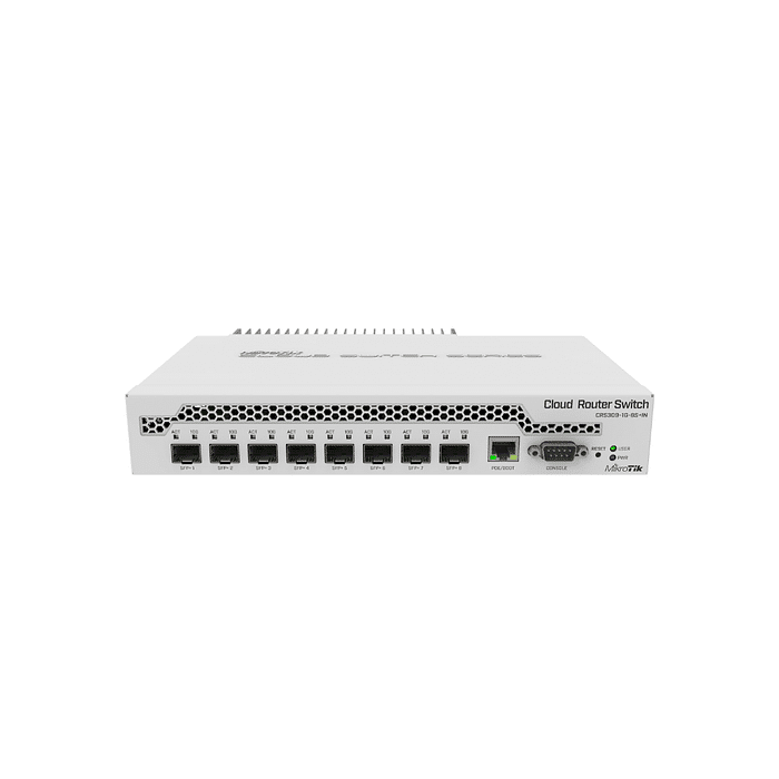MIKROTIK CLOUD ROUTER SWITCH CRS309-1G-8S+IN- 1P GIGA+ 8P SFP(10G) DESKTOP L3