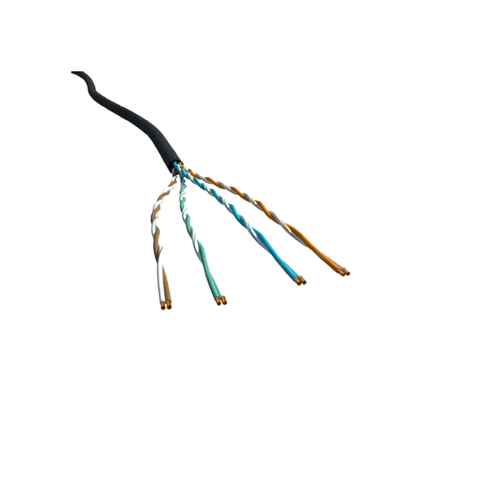 CABO LAN CAT5E CMX PRETO NEXANS ESSENTIAL 305M