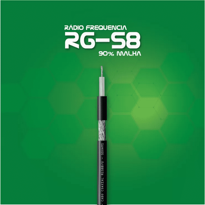 CABO TRANCADO 58B/U (F) 50OHM 90% SN PT RL 100M