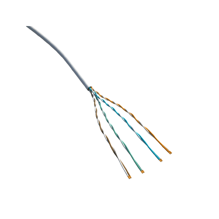 CABO LAN CAT5E CMX BRANCO NEXANS ESSENTIAL 305M