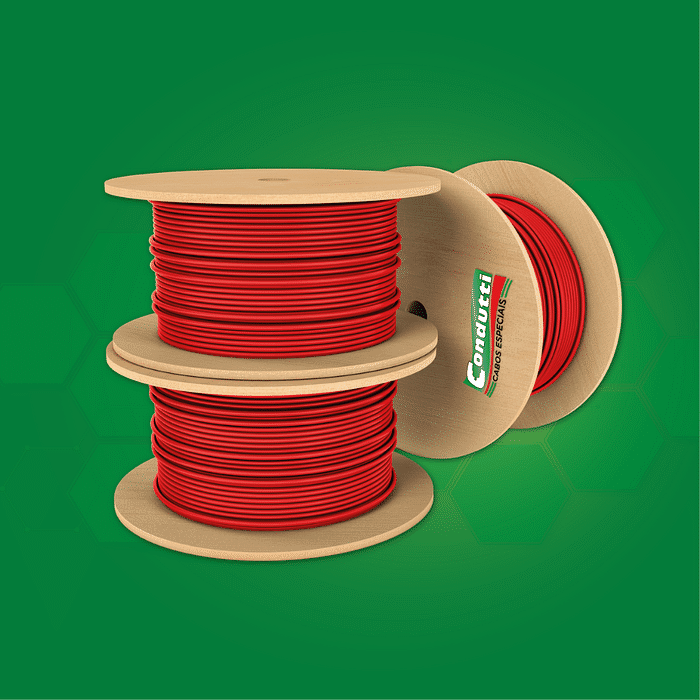 CABO ALARME DE INCENDIO 4 VIAS 2X0,75MM + 2X1,50MM (F) VM 600V BB 500M