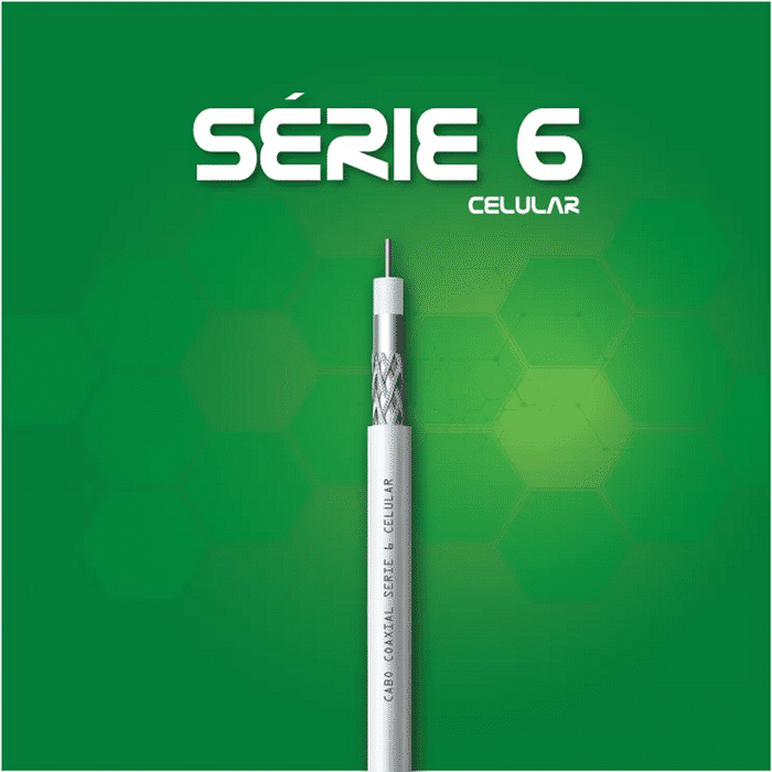 CABO COAXIAL SERIE RG06 60% AL BC BB 300M
