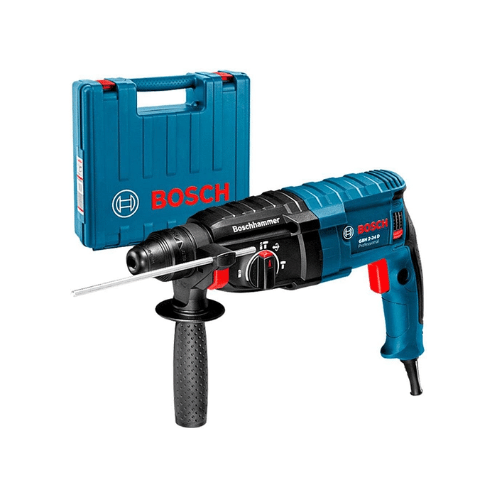 MARTELETE PERFURADOR BOSCH GBH 2-24 D 820W COM MALETA