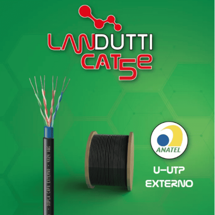 LANDUTTI CAT 5E 4PX24AWG CMX 100MHZ PT BB305M BIPOLAR 2X20AWG