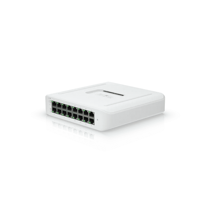 UBIQUITI SWITCH USW-LITE-16-POE-BR- UNIFI SWITCH 45W 16P GIGA PORTAS 1 A 8 POE