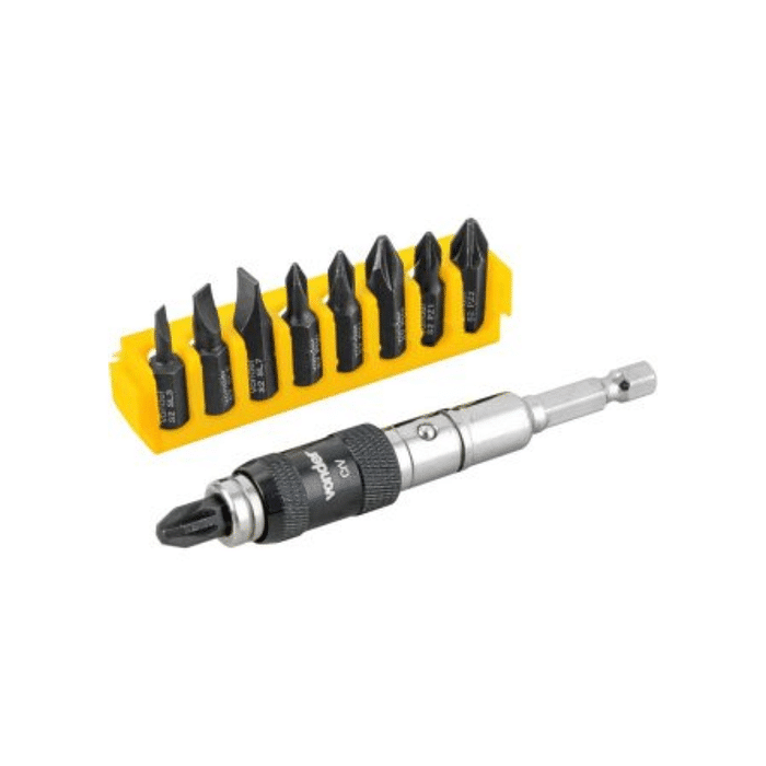 BITS/PONTEIRA C/EXT.MAGNET 10PC VONDER