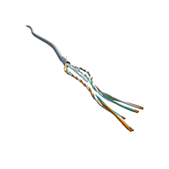 CABO LAN CAT6A LSZH F1/UTP CINZA NEXANS ESSENTIAL 500M