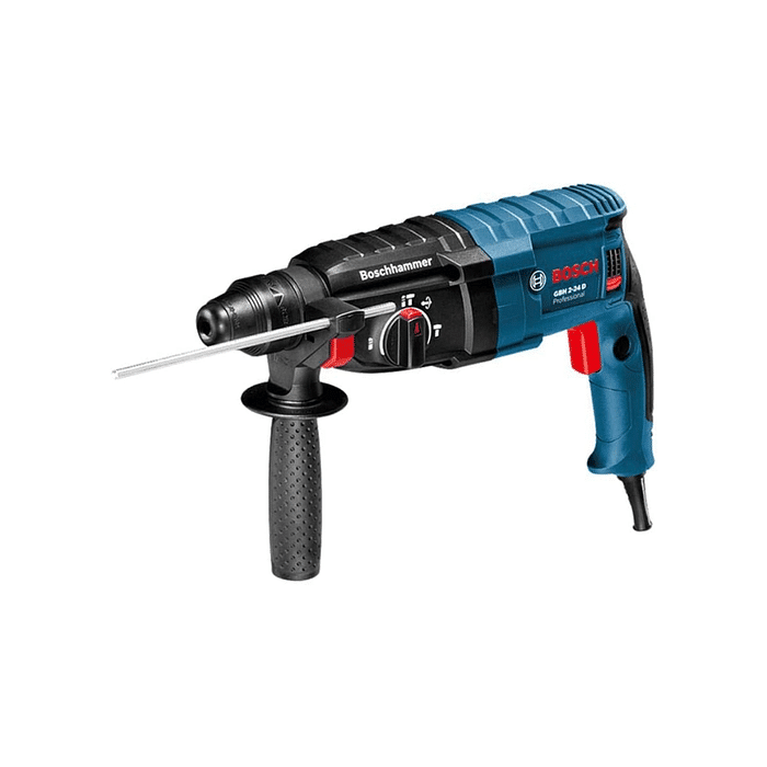 MARTELETE PERFURADOR BOSCH GBH 2-24 D 820W COM MALETA