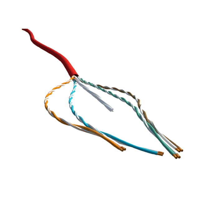 CABO LAN CAT6 CM VERMELHO NEXANS ESSENTIAL 305M