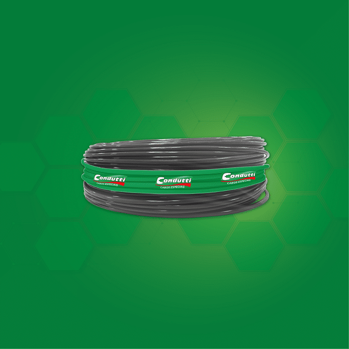 CABO LANDUTTI CAT5E F-UTP BLINDADO DUPLA CAPA 4PX24 AWG PT RL 100M