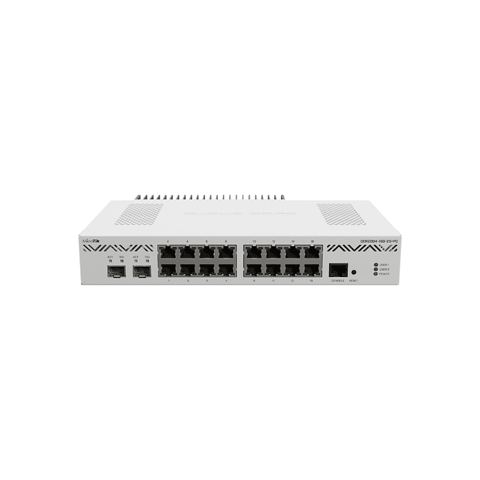 MIKROTIK CCR2004-16G-2S+PC - 16P GIGA + 2P SFP (10G) DESKTOP