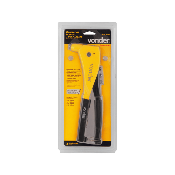 REBITADOR MANUAL ALICATE VONDER CONSTRUT
