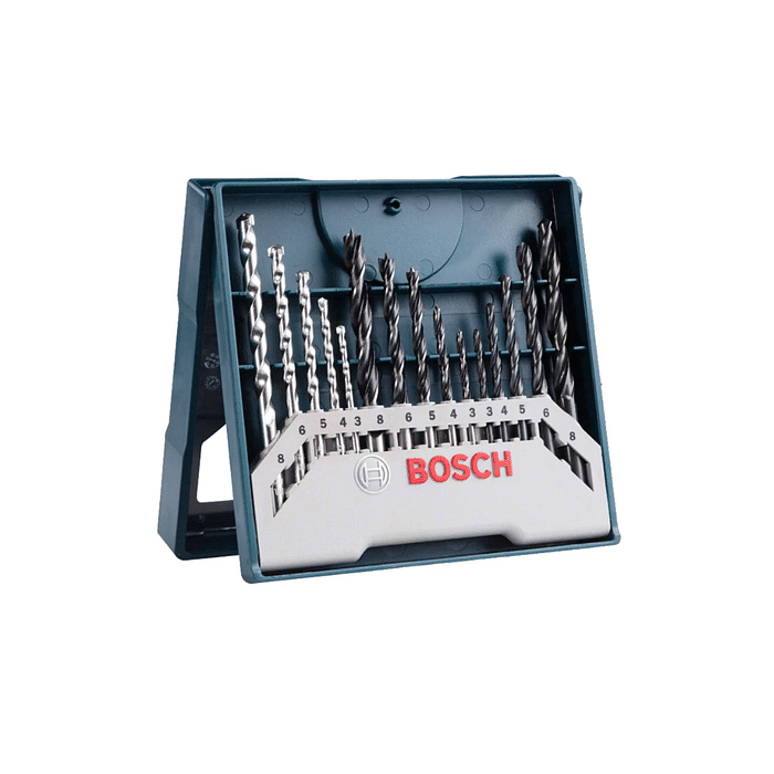 MINI X-LINE COM 15 BROCAS PARA PERFURAR