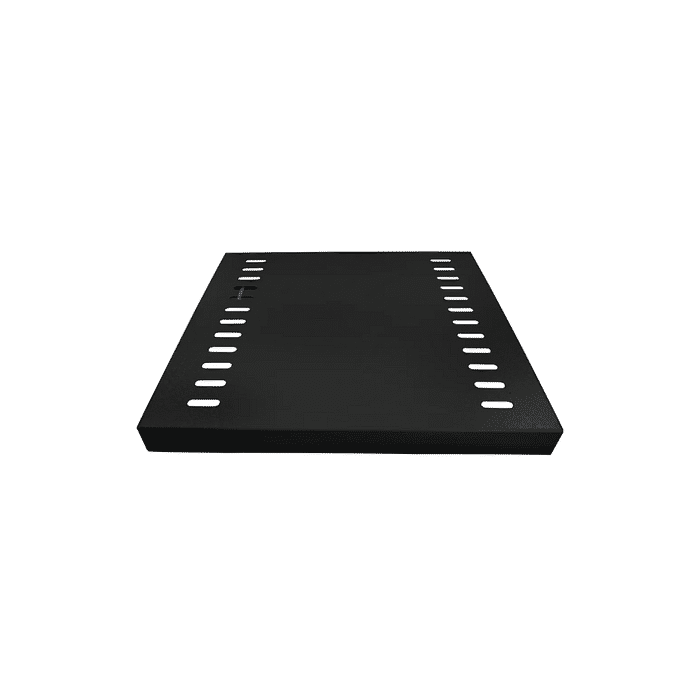 BDJ BANDEJA DUPLA FIXACAO 19'' 1U P500 PRETO