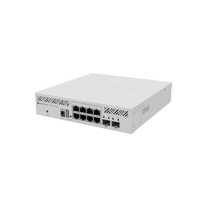 MIKROTIK CLOUD ROUTER SWITCH CRS310-8G+2S+IN - 8P (2.5)GIGA + 2P SFP(10G)