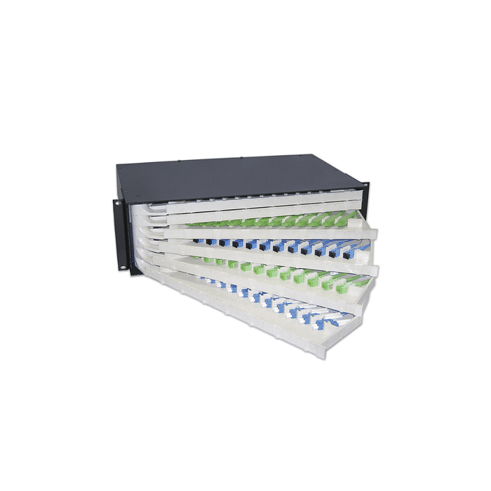 DIO-DISTRIBUIDOR INTERNO OPTICO ARTICULADO 72F SC (APC) SM 19'' 3U - PR