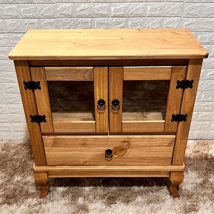 Rack 2 Portas e 1 Gaveta Mel