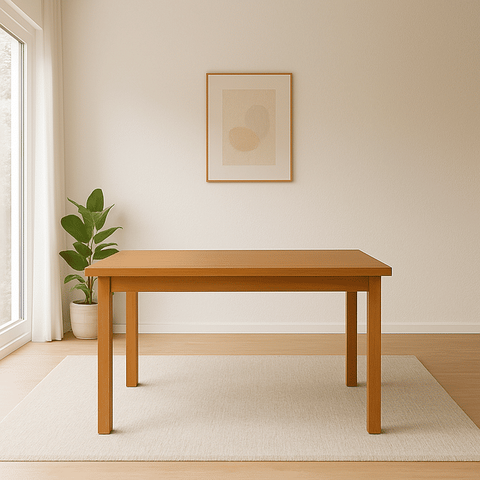 Mesa Fixa Paraná Ultra 120x80 de madeira