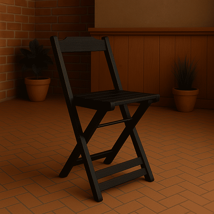 Cadeira Dobrável de Madeira Paraná